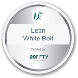 Lean White Belt Digital Badge