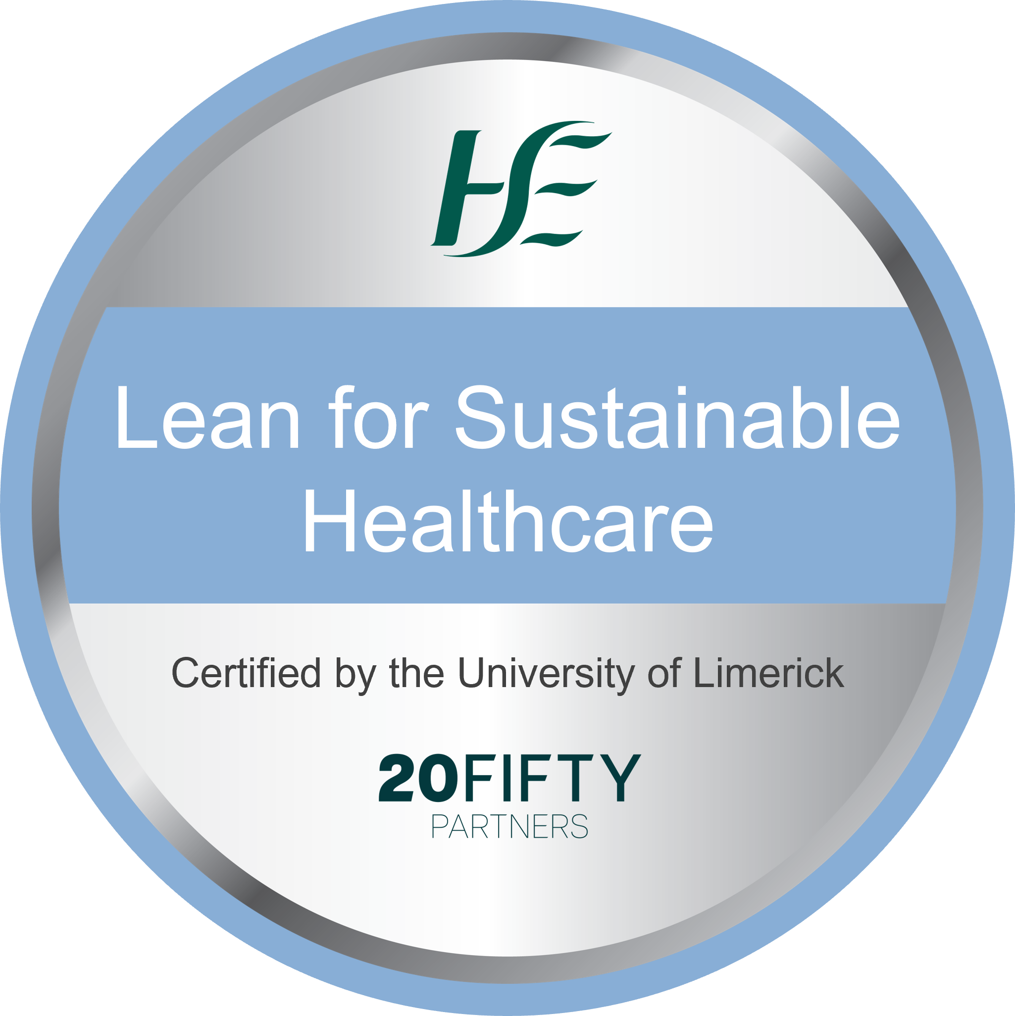 Lean for Sustainable Healthcare programme badge