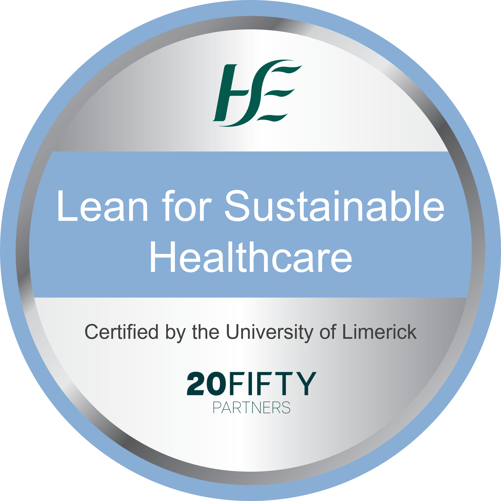 Lean for Sustainable Healthcare programme badge